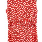 Eliza J  Polka Dot Coral Casual Dress Photo 1