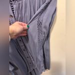 Free People  Katie Bird button down blouse size small Photo 6