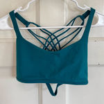 Lululemon  teal blue Free To Be Light Support bra size 10 Photo 0