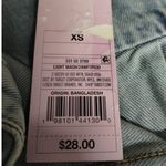 Wild Fable Size XS Long Sleeve Oversized Denim Western Light Wash Shirt NWT Photo 7