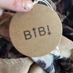 BiBi Leopard Print Distressed Zip Up Jacket Brown Size L Photo 7