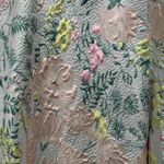 Mac Duggal   11919 Multicolor One Shoulder Brocade Floral Dress With Bow Photo 11