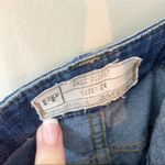 Free People  Distressed Denim Skinny Overalls Photo 8