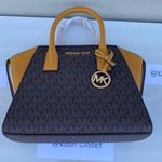 Michael Kors Marigold Avril Satchel Small Handbag Photo 6