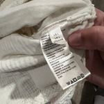 Free People  WE THE FREE Palo Alto Top In Ivory size L Photo 11