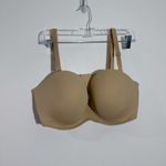 Cacique New Lane Bryant‎  Multi-Way Boost Strapless Bra 7 Ways In Café Size 38DDD Photo 1