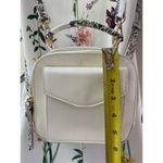 Free People Faux Leather White Back Pack Photo 8