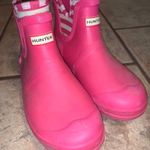 Hunter Hot Pink  Rain Boots Photo 0