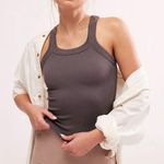 Free People Intimately Clean Ribbed Seamless Tank in Boulevard Photo 0