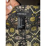 Forever 21 β NEW Women Sz S Small Shorts Gold Black Pink Brocade High Waist Photo 2