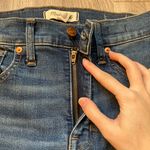 Madewell 10" High Rise Skinny Jeans Tulip Hem Edition Size 26 NWOT Photo 5