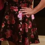 B Darlin Darlin B Black Dress Floral Photo 2