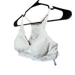 Aerie  White Floral Lace Bralette Size‎ Medium (adjustable straps) Photo 3