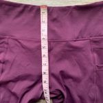 Zyia  Active Plum Purple Capri Leggings 6-8 Photo 4