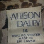 Allison Daley  14 Brown Leopardesque Top Plus Photo 4