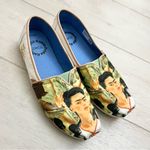 Toms Tom’s Frida Kahlo Limited Edition Slip On Flats Size 8.5 Photo 0