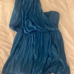 The Pants Store Blue One Shoulder Romper  Photo 1