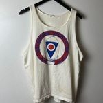 Urban Outfitters Distressed Vintage Melbourne Yacht Club Tank Top White Extra Large XL Graphic Photo 13