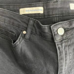 Anthropologie Jeans Pilcro High Rise Crop Flare Studded Denim Black Size 29 Photo 9