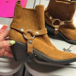 Rebecca Minkoff  Brown Suede Ankle Boots Photo 2