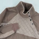 Abercrombie & Fitch  Womens Quilted Sherpa Pullover Sweatshirt Size S‎ Photo 0