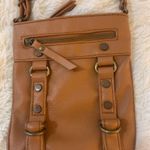 Charming Charlie Small Cross Body Purse Brown Long Strap Photo 2