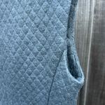 Loft  Charcoal Quilted Fit & Flare Mini Dress size XS Photo 6