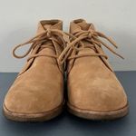 Clarks Originals Phenia Carnaby Tan Brown Leather Chukka Lace Up Heel Boots Photo 1