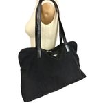 Bottega Veneta Authentic Nylon Leather Hand Tote Bag Purse Black Photo 1