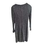 Vince Camuto Vince‎ Camuto Womens Dress Size 12 Long Sleeve Ruched Sparkle Party Cocktail Photo 4