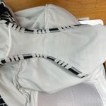 Catalina  Striped One Piece Bathing Suit Women's Size XL Strapless Ruched Sides Photo 9