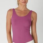 NIKIBIKI New Mulberry Purple Wide Strap Soft and Stretchy Tank Top Photo 0