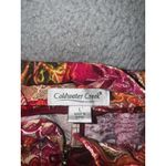 Coldwater Creek  Women Large Floral‎ Boho Chic Tapestry Blazer Jacquard Jacket Photo 8