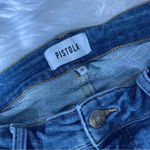 Pistola  Lanissa Distressed Denim Raw Scissored Hem Skinny Jeans Size 29 Photo 4