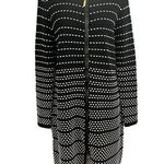 Rafaella  Textured Full Zip Cardigan Jacket Dress Size Medium Photo 0