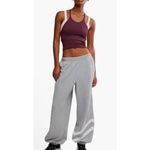We The Free Free‎ People Movement Heather Grey Joggers Lounge Sweatpants Athleisure NWT Sz L Photo 1