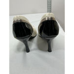 Predictions Womans Comfort Plus By  Stiletto Slipon Pumps 7.5 Black White Photo 4