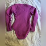 Seea Magenta Long Sleeve one piece swimsuit surf small Purple Photo 3