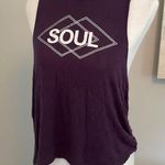 SoulCycle 💜 Cute Purple  Racerback Tank Top Photo 0