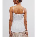 Free People  Scarlett Baby Doll Tank Ivory Size Medium Photo 3