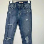 Levi's 721 High Rise Skinny Jeans Denim Blue Dark Wash Womens Size W25/L30 Photo 1