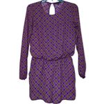 Urban Outfitters 𝅺 Lucca Couture Long Sleeve Open Back Romper Size Small Photo 2