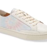 Soludos New Anthropologie  Tie‎ Dye Classic Leather Sneakers Women's Size 7 Ibiza Photo 0