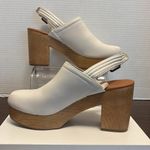 Universal Threads Universal Thread Cream Slingback Mules Photo 3