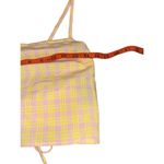 Rainbow Sandals Urban Renewal Plaid Cropped Tank Top Striped Checkered Tube Top Lounge Photo 5