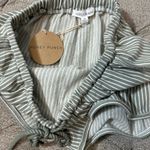 Honey Punch Striped ‎ Drawstring Shorts Photo 5