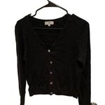 Michael Stars Vintage cardigan black button up size small Photo 0