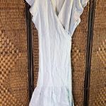 Drew  Light Blue Wrap Dress Size M Photo 1