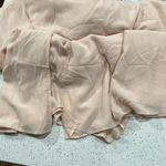 Lulu's Sz XL Maxi Dress Moonlight Serenade Strapless Peach Blush Chiffon Evening Pink Photo 9