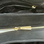 Michael Kors Jet Set Large Black Leather Shoulder Bag Photo 10